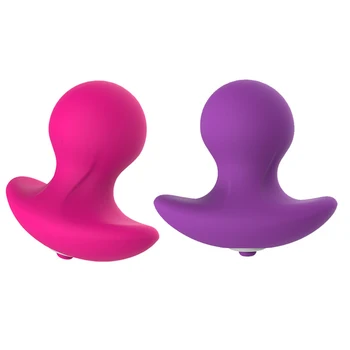 Invisible Wearable Vibrators Butt Plugs Adult Sex Toys For Men Women Waterproof Prostate Massager Vibrating Anal Plugs Sex Shop 1