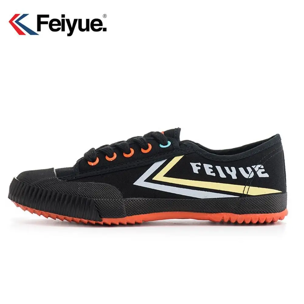 Black blue Feiyue обувь кунг-фу черная обувь, ретро боевые искусства обувь для женщин и мужчин кроссовки - Цвет: Black blue