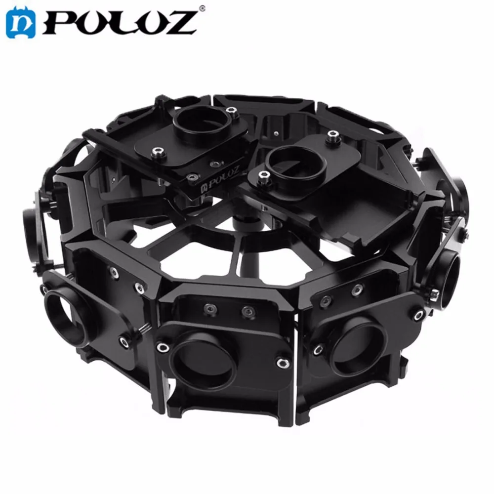

12 in 1 Aluminum Alloy Housing Shell Protective Cage with Screw for GoPro HERO4 /3+ Hero 4 / 3+