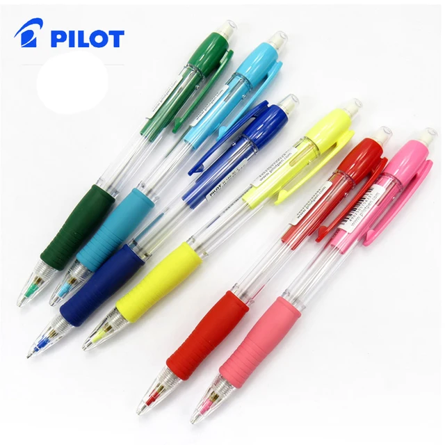 Aliexpress Pilot Mechanical Pencil School Stationery Pilot Mechanical Pencil School Stationery Pencils Office Supplies Colored Body With Eraser Telescopic Nib 0 5