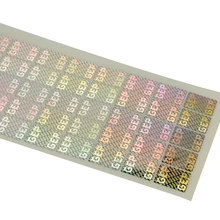 Индивидуальная упаковка Водонепроницаемая этикетка с наклейкой печать