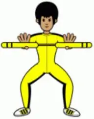Clássico de Madeira Nunchaku Kungfu Ébano Madeira Nunchakus Bruce Lee Forte Corda nó Nunchucks Artes Marciais Cordas Conexão