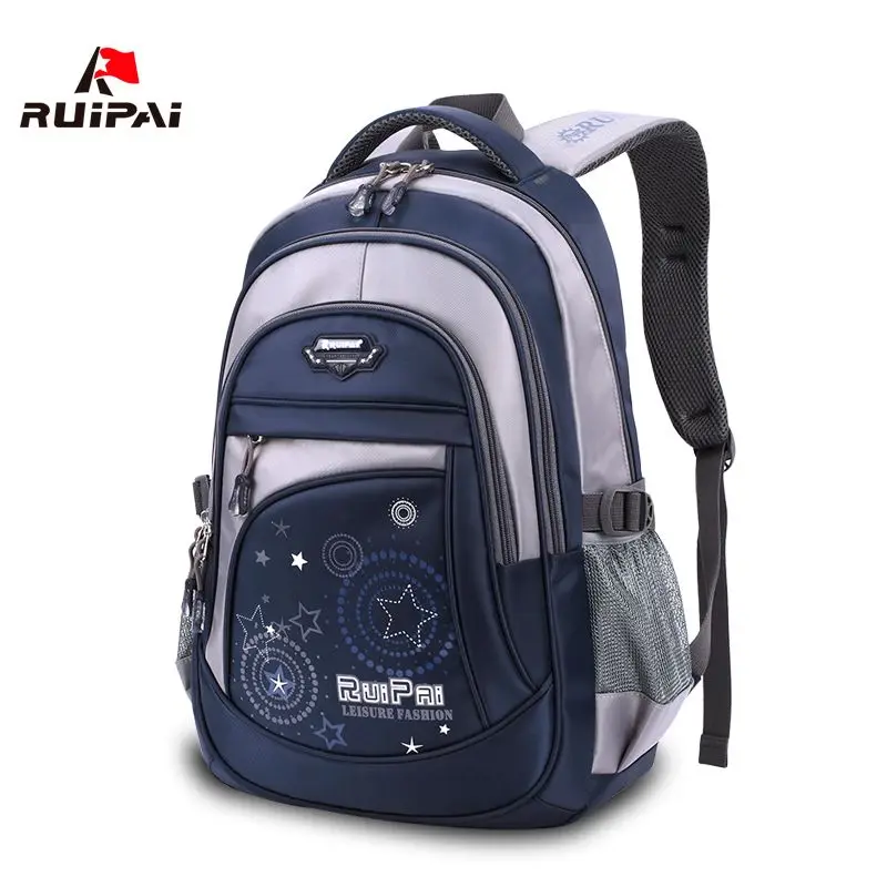 RUIPAI нейлоновые школьные сумки для мальчиков-подростков, детский рюкзак с принтом, фирменный дизайн, школьные сумки для девочек, рюкзаки унисекс, рюкзак
