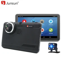 Junsun 7″ Android Car GPS Navigation 16GB with Rear view camera Car dvrs Vehicle gps Navigator Quad-core Bluetooth AVIN sat nav