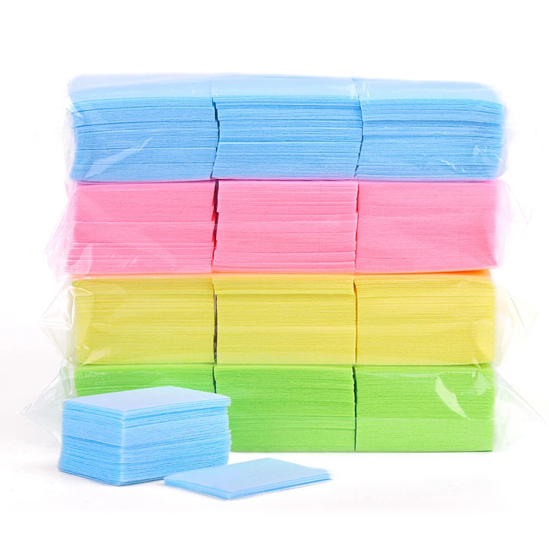 

630Pcs/Pack Nail Gel Polish Remover Wipes Hard Cotton Clean Gel Nail Polish Acrylic Remover Pads Manicure Wipes Lint-Free