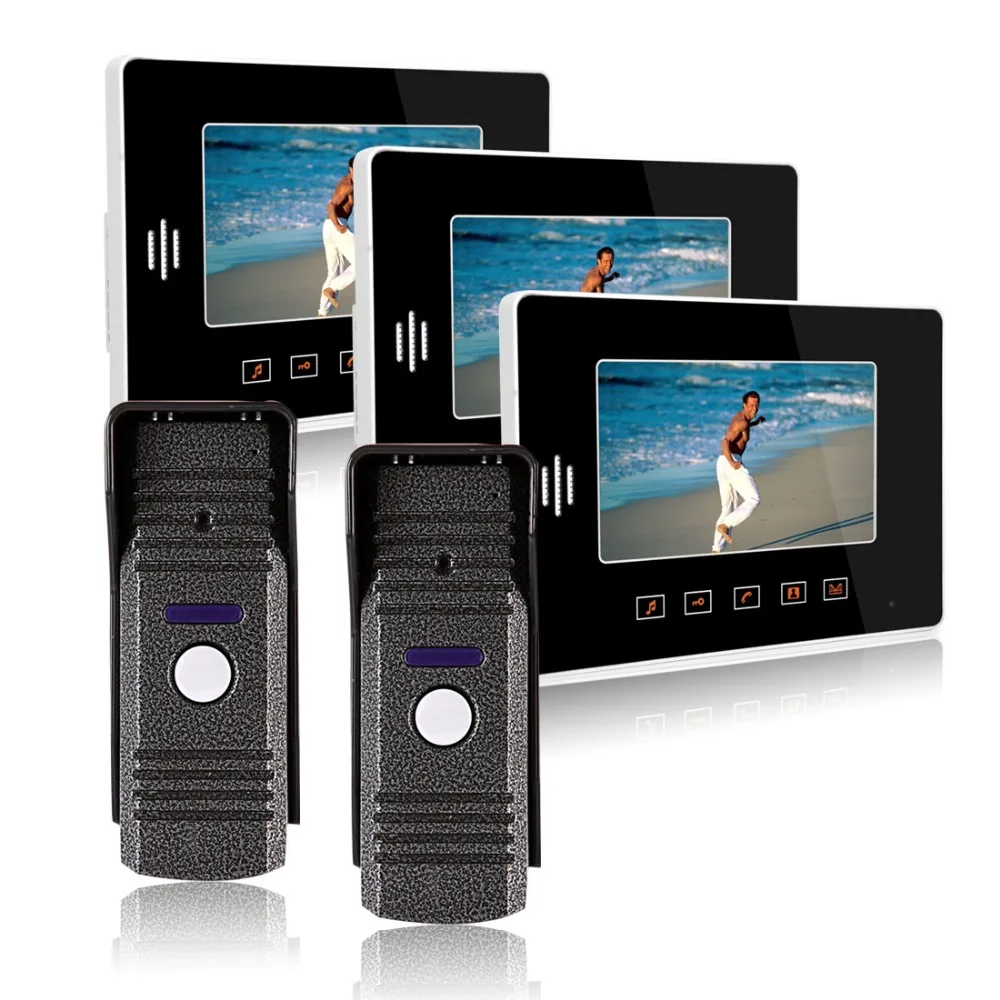 can control lock font b door b font 7 Inch TFT Monitor LCD Color Video font