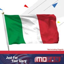 MOFAN Italy Flag Bandiera Italiana-High Quality and Double Stitched- Holiday Procession Flags Polyester 3x5 Ft