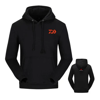 

2019 New Brand Daiwa Fishing Clothing Men Long Sleeve Winter Hiking Fishing Shirts Outdoor Warm Breathable Fishing Hoodies