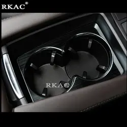 RKAC 1 шт. матовая держатель стакана воды отделкой чехол для Mazda 6 ATENZA 2017 декоративная рамка нержавеющая сталь подкладке Молдинги