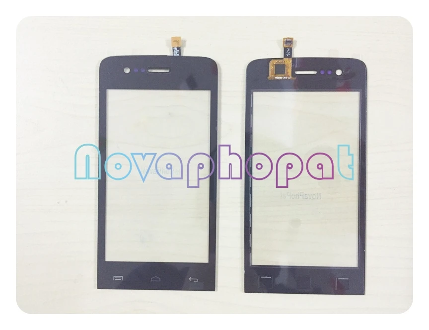 

Novaphopat Mobil Phone 4" Hit Digitizer For Explay Hit Touch Screen Glass Sensor Screen Replacement + tracking