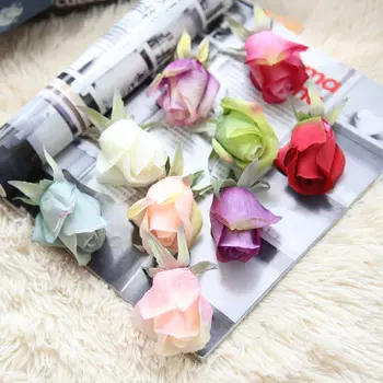

10pcs/Artificial flower simulates rose head wedding ceremony, holding flowers in the background props, wall photography sets