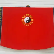 Даосские кунг-фу Боевые искусства Униформа халат даосизм костюмы платье wudang tai taiji одежда красный