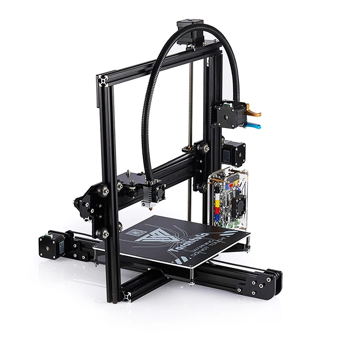 

Original Tevo Tarantula 3D Printer DIY Kit Aluminium Extrusion 3D Printing 2 Roll Filament Titan Extruder SD Card 200x200x200mm