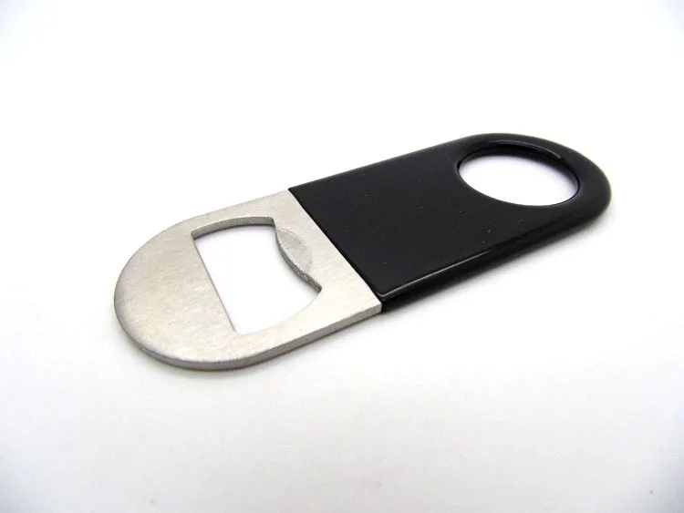 OP 001 Stainless steel double round head rubber small beer can opener