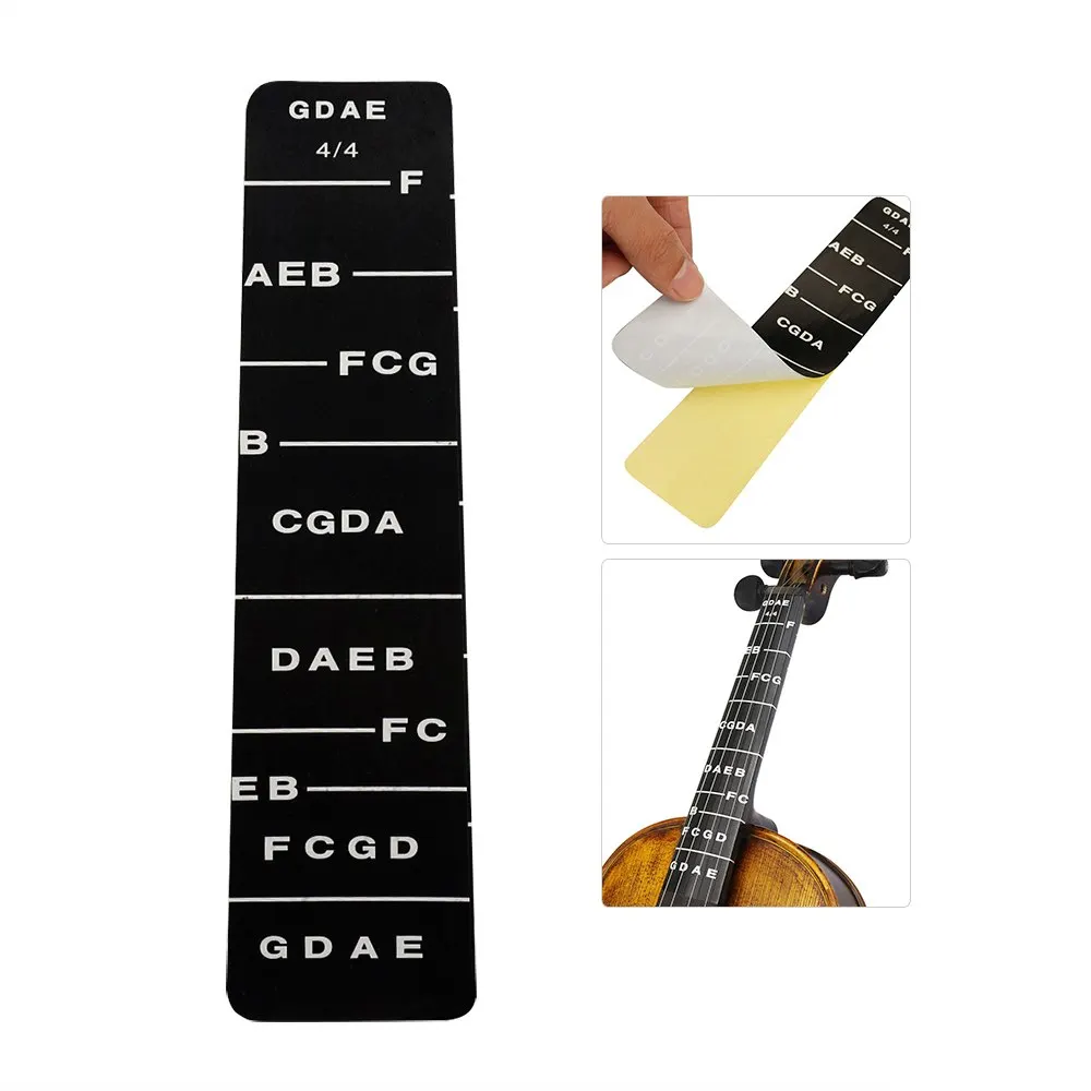 

1pcs Fretboard Fingerboard Fret Finger Chart Guide Label Sticker Poster for Full 4/4 Size Violin Fiddle Accessories