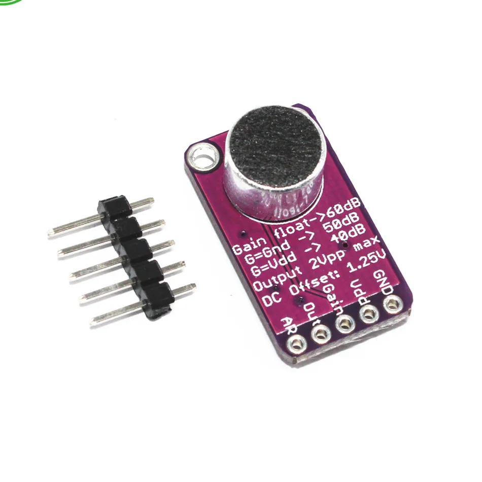 MAX9814 Amplifier Board For Arduino Microphone AGC Amplifier Module ...