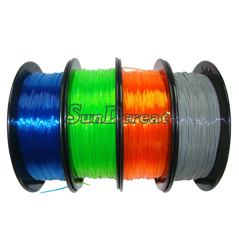 

SunDcreate TPU Flexible 3D Printer Filament 1.75mm 0.8kg for Makerbot Reprap Mendel UP Machine