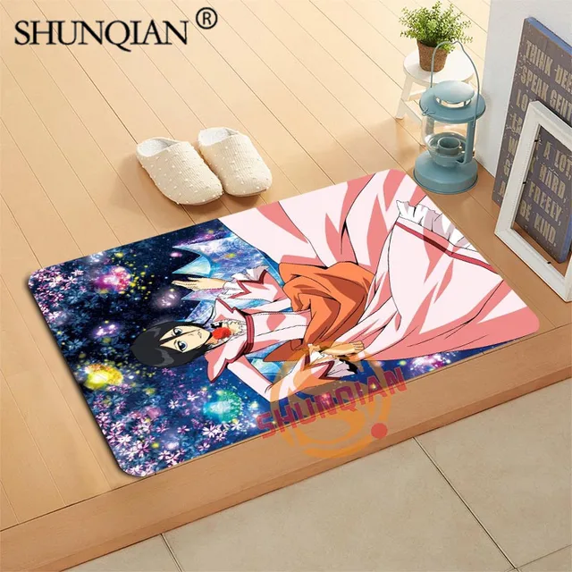 Bleach Anime Custom Your Mats Print slip resistant Door Mat Floor Bedroom Living Room Rugs