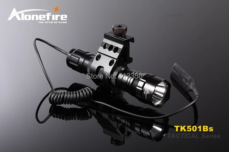 AloneFire TK501Bs тактическая серия CREE XM-L2 светодиодный 1/3/5 Режим профессиональный фонарик факел свет-2