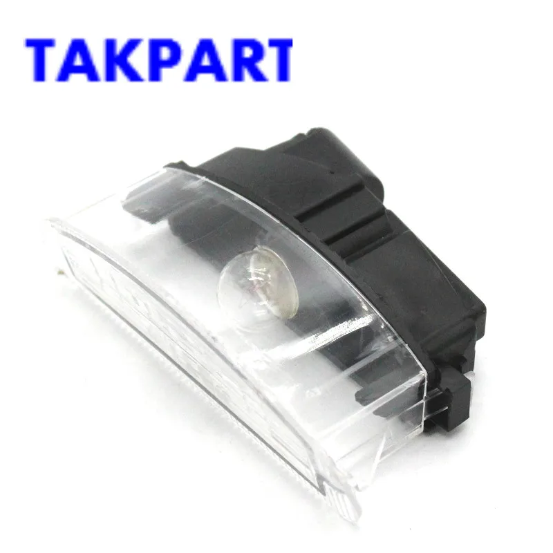 Luz De Matrícula Para Renault Clio II (1998-2005) - Número OE 7700410754, Material ABS, Fácil Instalación