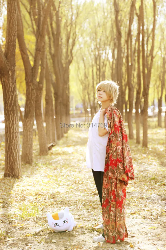 Natsume's Book of Friends Cosplay Costume Natsume Takashi Cosplay Yukata  Kimono (5).jpg