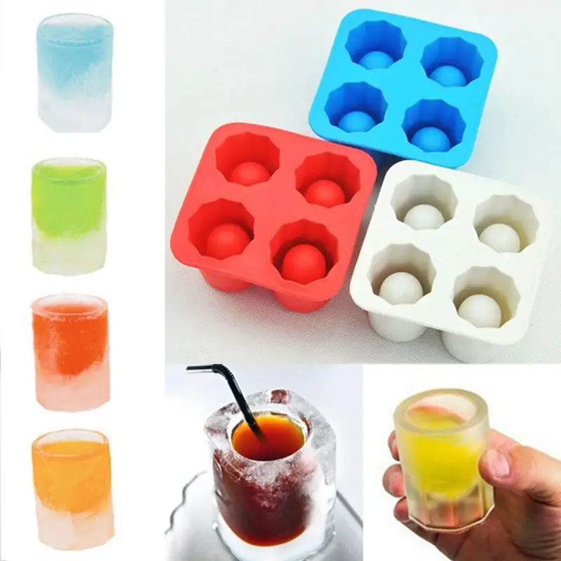 Buy New Arrival Durable Ice Cube box Summer Drinking Tool Tray Mold Makes Ice