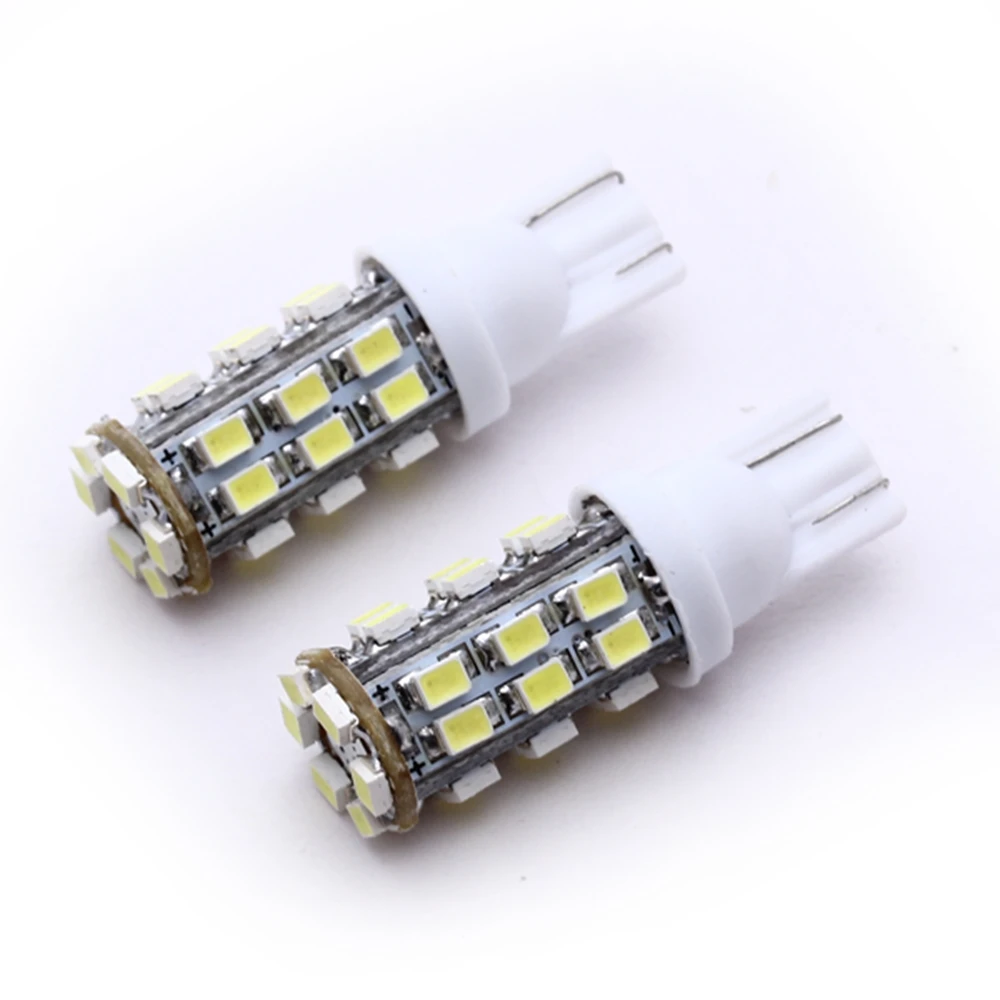 

2pcs T10 W5W 168 194 Car Side Wedge Light Bright 30 SMD LED Bulb Lamp 12V White
