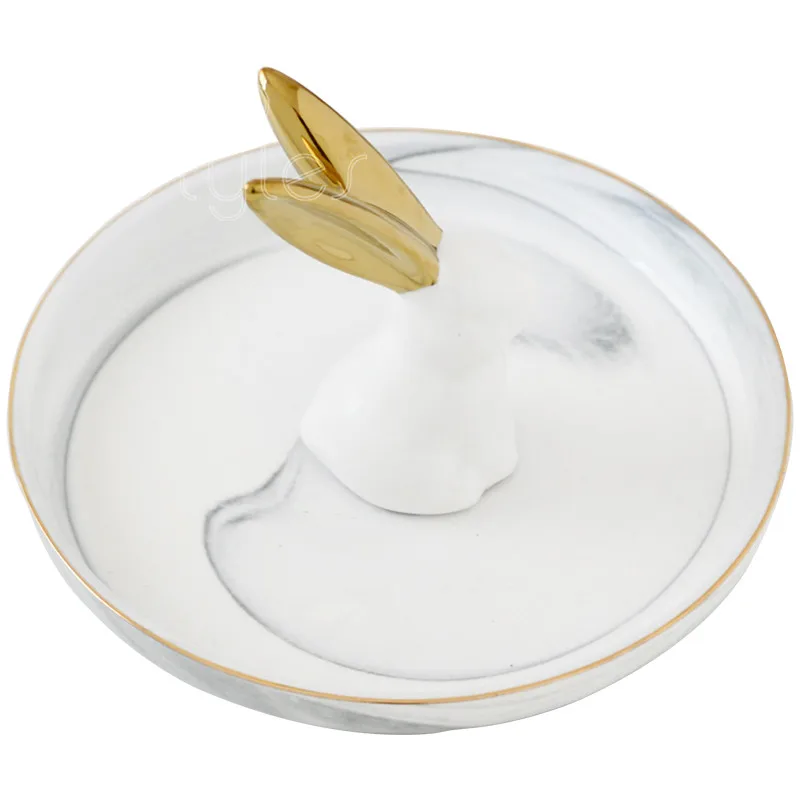 6 Ceramic jewelry dish   (1)
