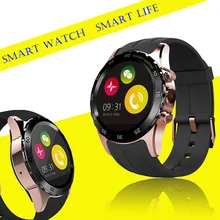 Neue Smart Uhr Android Bluetooth Gesundheit Pulsmesser Tragbare Geräte Smartwatch Uhren Wasserdichte Montre Connecter