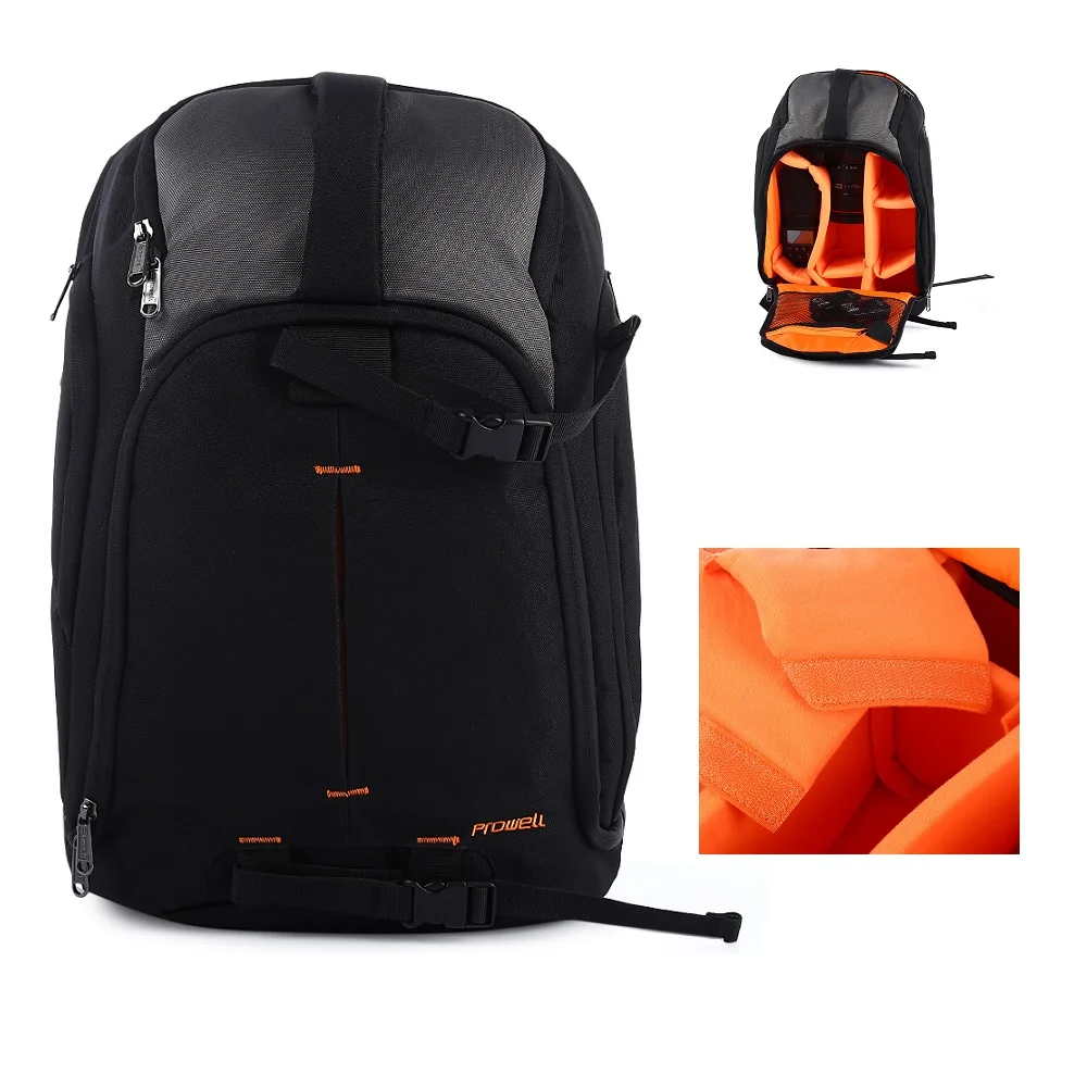 

PROWELL DC21402 DSLR Camera Photography Backpack Durable Canvas Bag