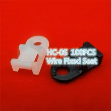 100 шт./лот YT445X HC-0S седло с фиксирующий мост проволочный хомут для кабеля фиксированный винт сиденья отверстия сиденье Россия