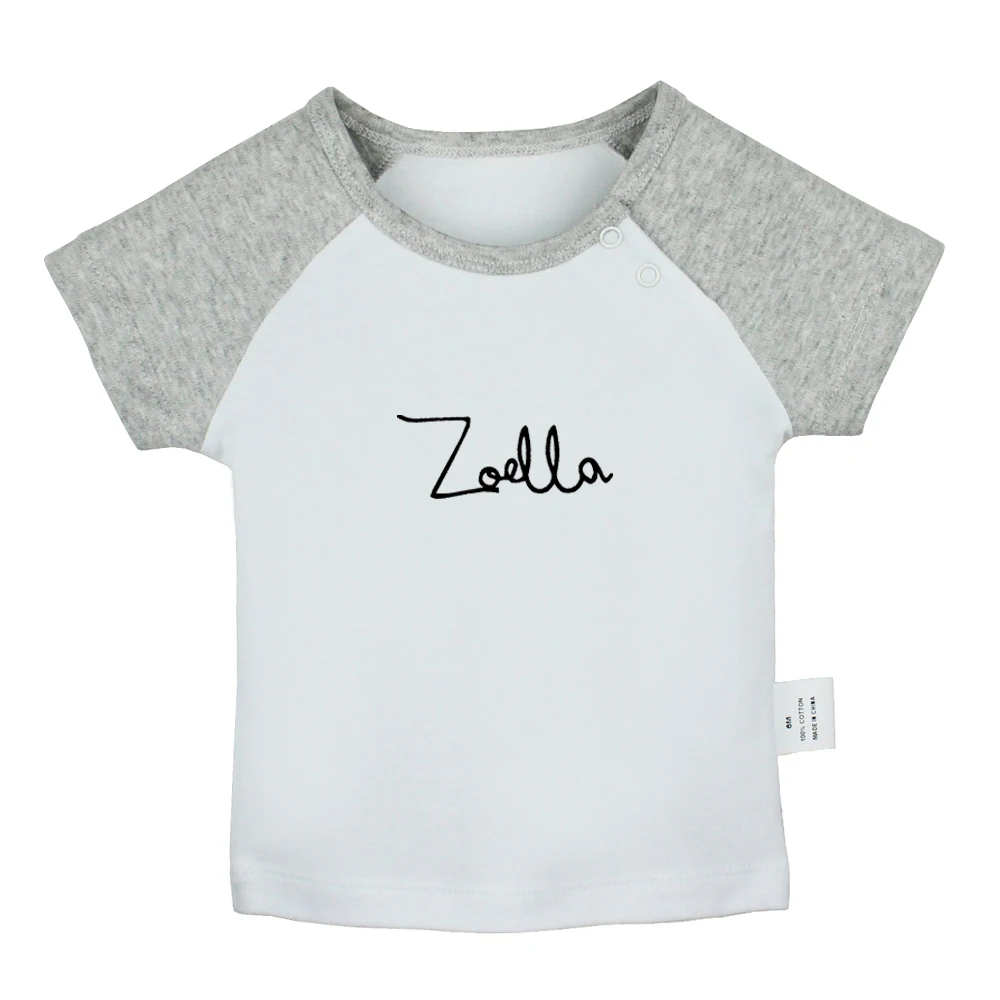 Dream Up Ballon Zoe Sugg Youtube Zoella Vlog, модные футболки для новорожденных, цветные футболки с короткими рукавами для малышей - Цвет: JaBabyYCG149D
