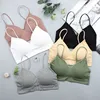 CHRLEISURE Elastic Gathering Bralette Push Up Bra Summer Anti-light Korean Style Wild Bra Tube Top Sexy No Rims Bra ► Photo 2/6