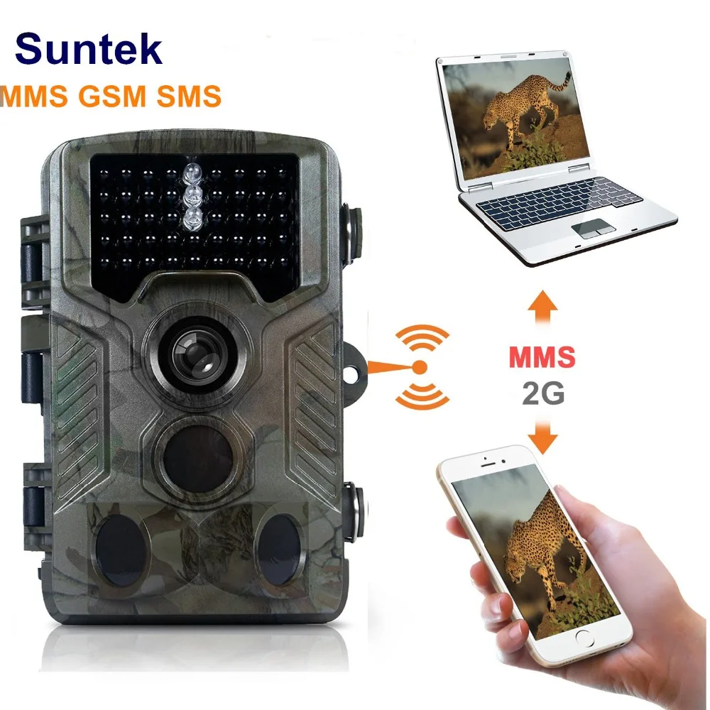 Photo-Traps Wild Camera Chasse Hunting Camera MMS GSM SMS HD 1080P Night Vision Scout guard Wildlife Camera monitor tiger (21)