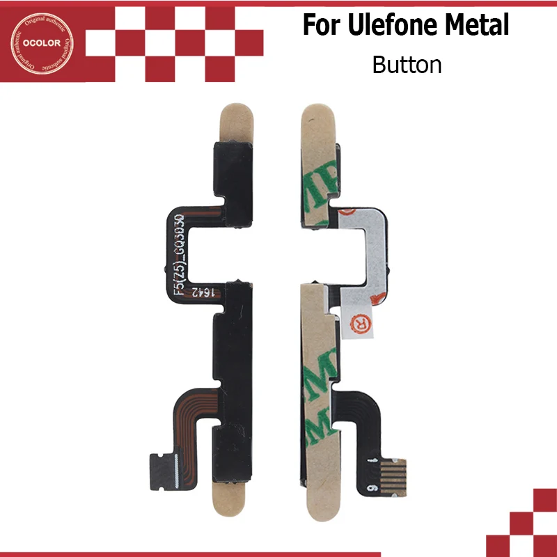 Ocolor для Ulefone Metal Боковая кнопка шлейф Гибкие печатные платы mtk6753 Восьмиядерный