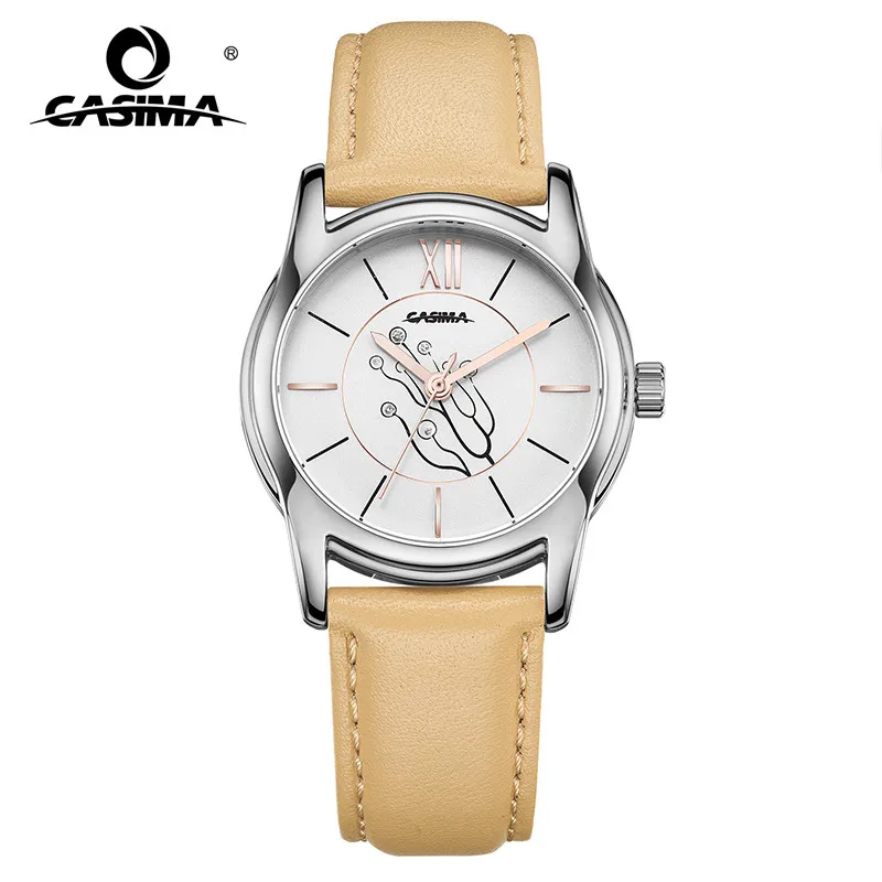 

New Luxury Brand Watches Women Relojes Mujer Fashion Grace Womens Quartz Leather Waterproof Ladies Watch Montre Femme 2624