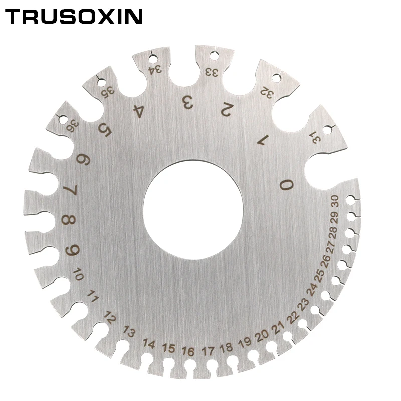 

Welding tools Stainless Steel Wire Gauge Weld Diameter Gauge Welding Inspection Inch Measuring Gauges for Measurement Tool