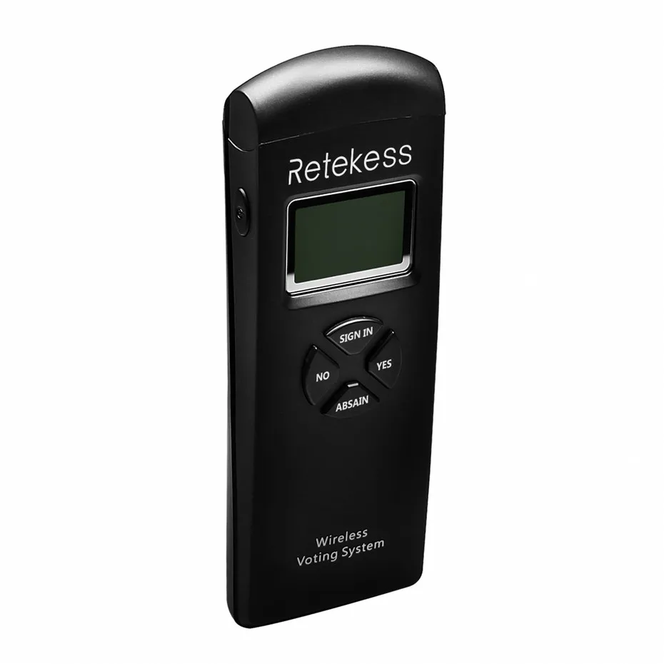 RETEKESS T147 серый ЖК-дисплей аудио Беспроводной голосования устройства для Беспроводной голосования Конференции Системы голосовать на выборах обсудить оценка Системы