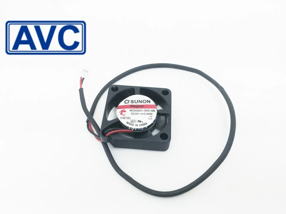 MC25060V1-000C-A99 2506 25 мм DC 5V 0 58 W небольшой микро тихий осевой вентилятор охлаждения |
