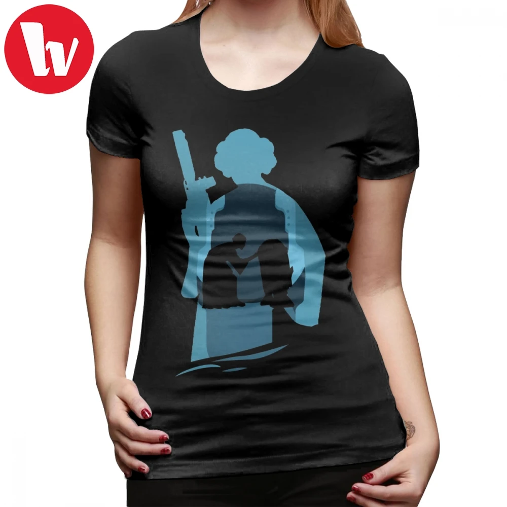 

Star Wars Leia T-Shirt Princess Leia T Shirt Short Sleeve White Women tshirt Funny 100 Cotton XXL Printed Ladies Tee Shirt