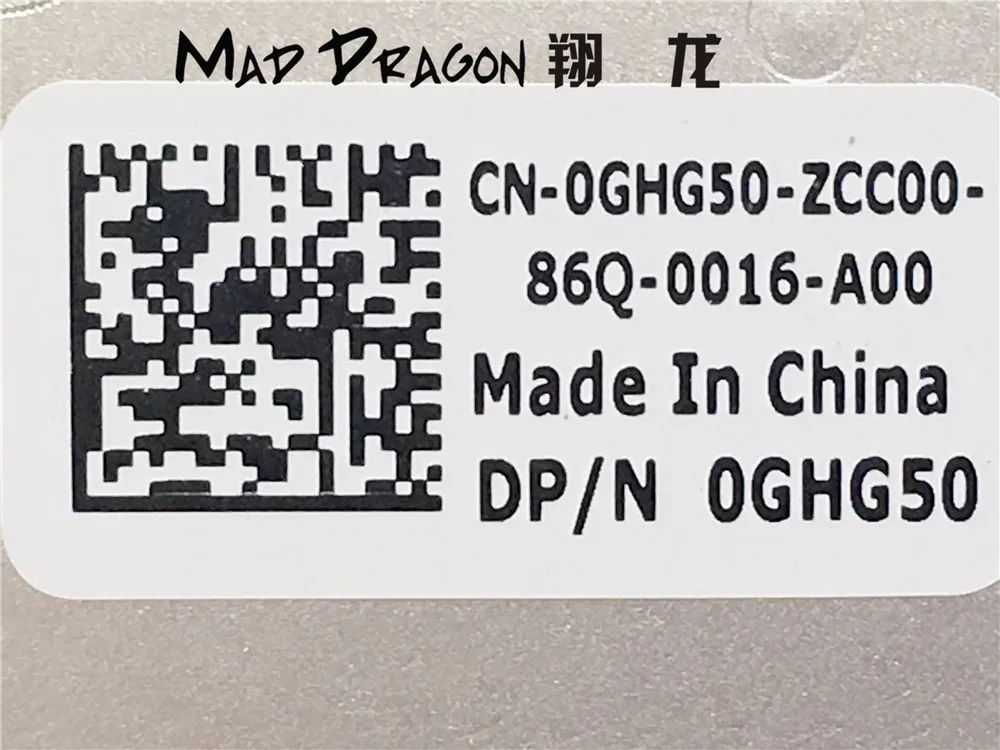 Бренд MAD DRAGON ноутбук новая Серебристая белая Нижняя крышка для Dell XPS 15 9570/Precision 5530