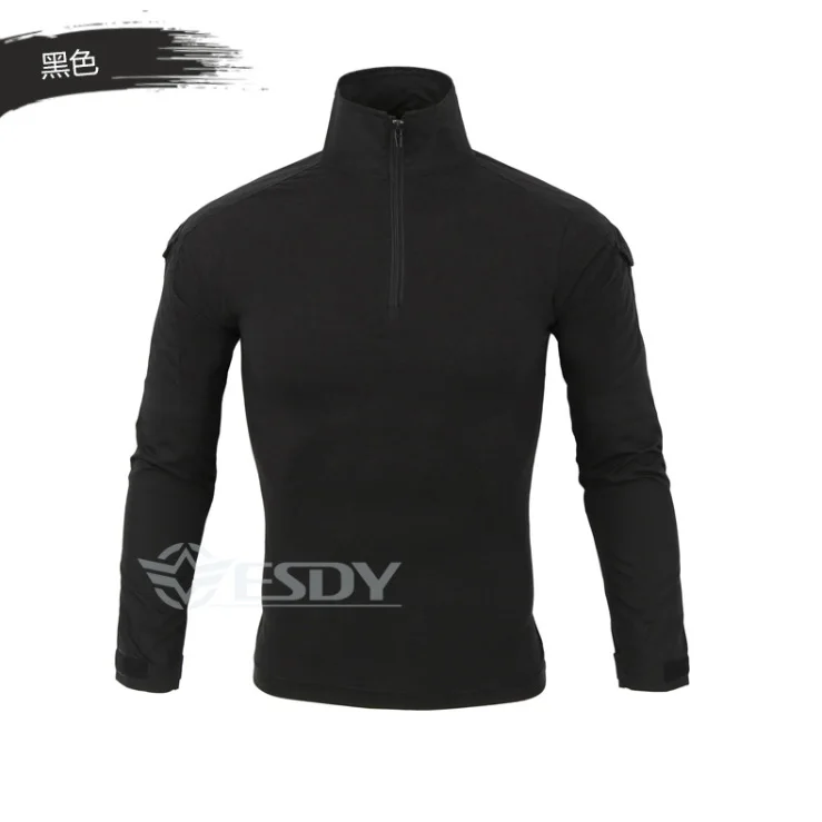 ESDY рубашка с длинным рукавом для спорта на открытом воздухе Камуфляжный костюм хлопковые рубашки для походов, кемпинга, велоспорта, армейских фанатов, тактических - Цвет: as show06