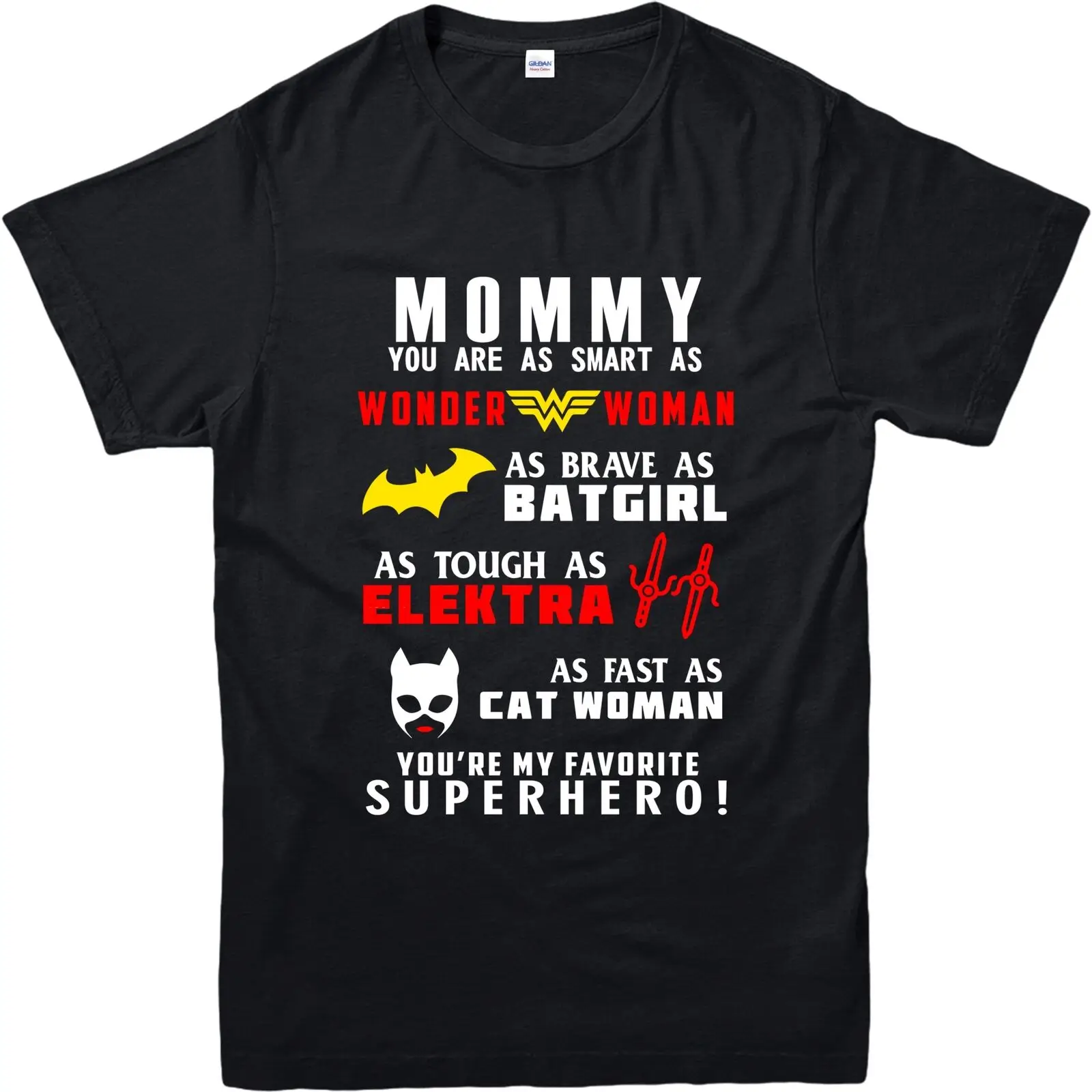Футболка Mommy You-My Favourite Super Hero Подарочный топ на День Матери из комиксов | Мужская