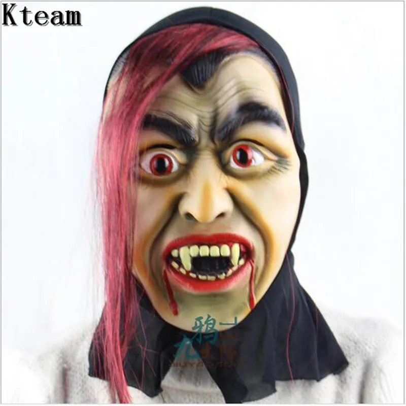 funny scary clown vampire mask full face cosplay horror masquerade adult ghost mask halloween props costumes fancy dress party - Scary Vampire Halloween Costumes funny scary clown vampire mask full face cosplay horror masquerade adult ghost mask halloween props costumes fancy dress party - Scary Vampire Halloween Costumes