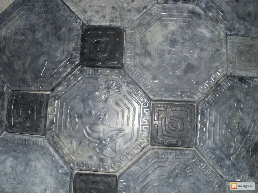 Пластиковые формы для бетонной тротуарной плитки 4 шт.|stone plastic mold|plastic paving stonesmold for
