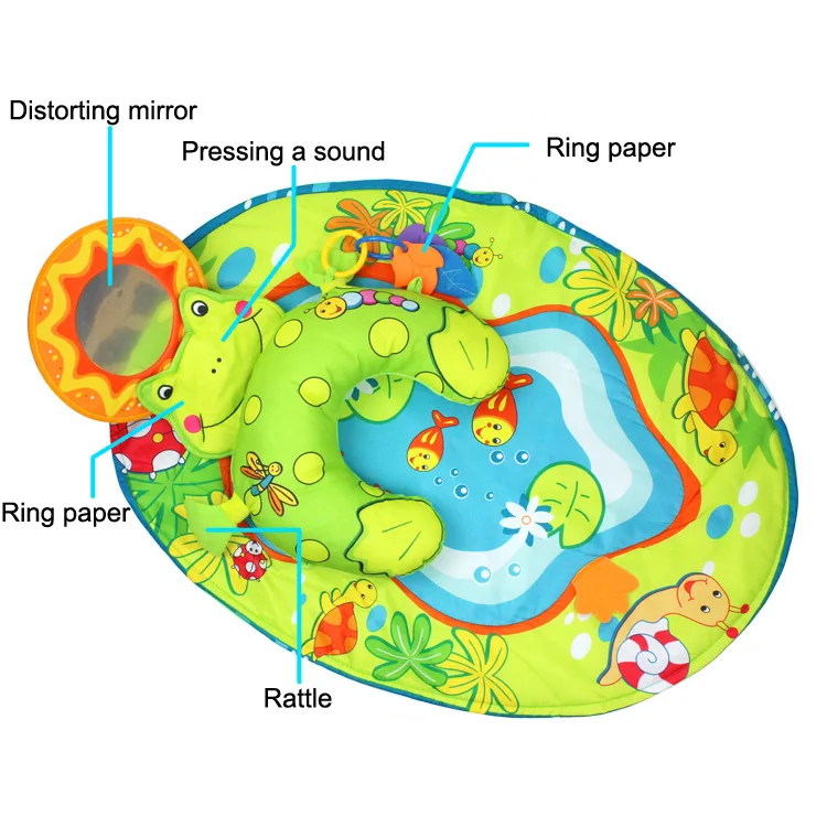 Harga Permainan Bayi Playmat Lembut Mengembangkan Cravling Karpet Tummy Time Mat Gym Aktivitas Bermain Pusat Bayi Perut Waktu Playmat Speelmat