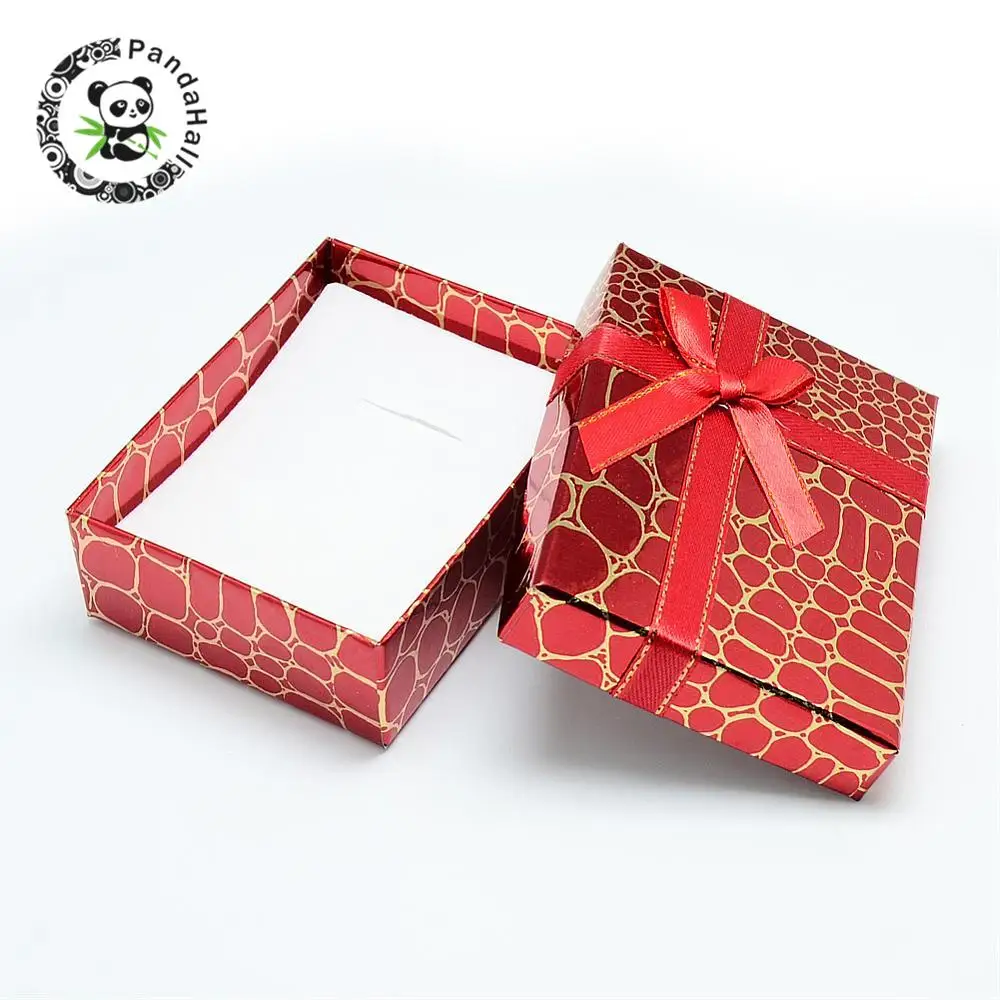 Картонные коробки, с губкой Insdie, Cuboid, смешанный цвет, 9x7x3 см