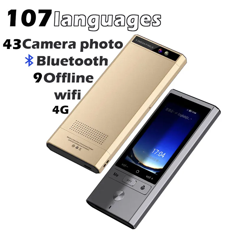  Camera offline Interpreter multi-language portable smart voice translator two-way real time tourism - 32998966870