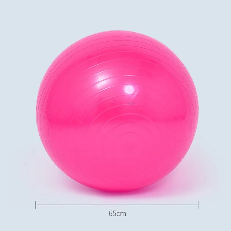 мяч для фитнеса Йога пилатеса анти скольжения тренажерный зал баланс Fitball с