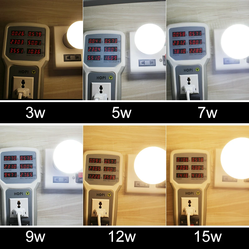 Светодиодный светильник E27, 3 Вт, 5 Вт, 7 Вт, 9 Вт, 12 Вт, 15 Вт, переменный ток, 220 В, 230 В, 240 в, светодиодный светильник высокого качества, белый теплый светильник, лампы высокой яркости, 3000 K, 6000K
